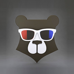 Urso de Óculos